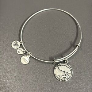 Alex and Ani - Silver Aruba Charm Bracelet 2015